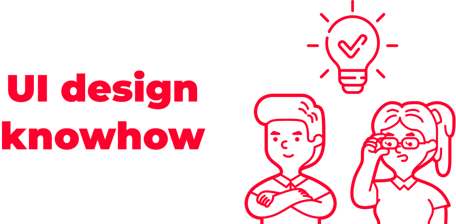 UI design knowhow